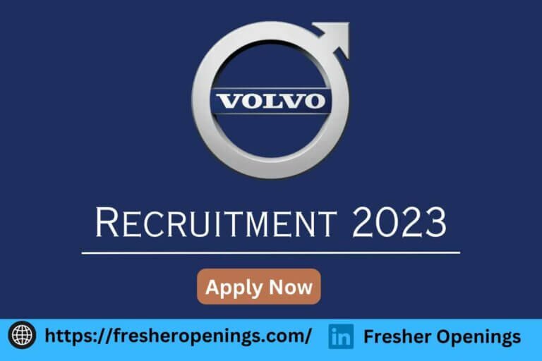 Volvo Recruitment 2023