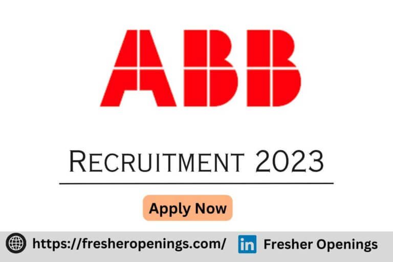 ABB Limited Recruitment 2023