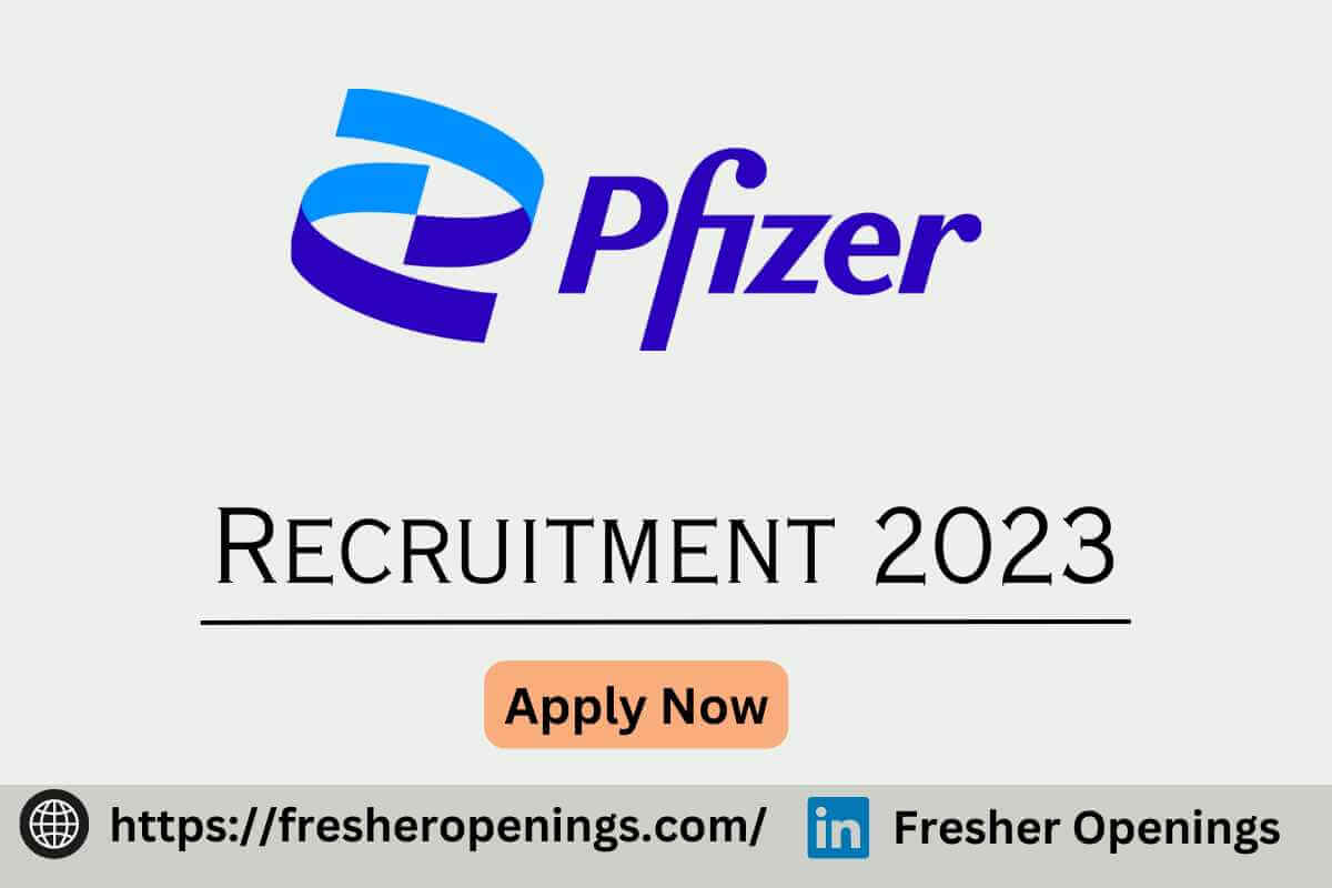 Pfizer Recruitment Drive 2023