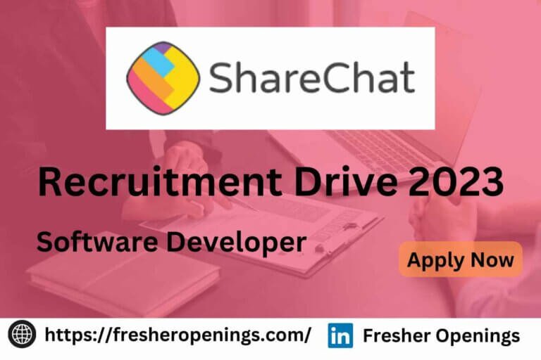 Sharechat Recruitment 2023