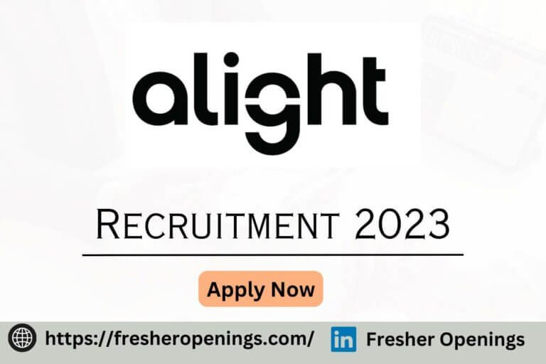 Alight Off Campus Hiring 2023