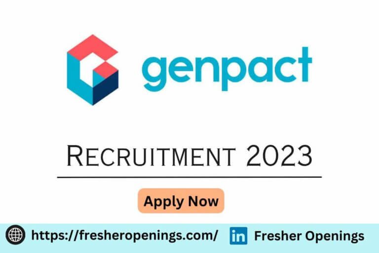 Genpact Off Campus Careers 2023