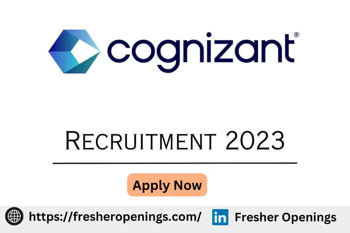 Cognizant Careers Recruitment 2023