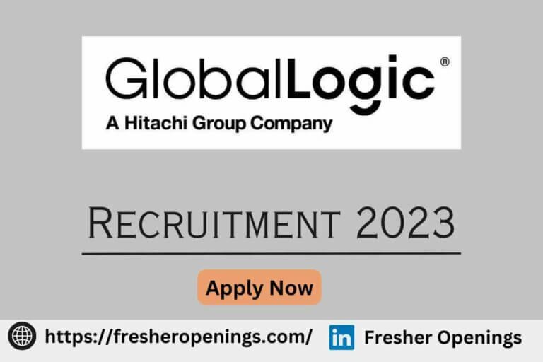 GlobalLogic Off Campus Hiring 2023