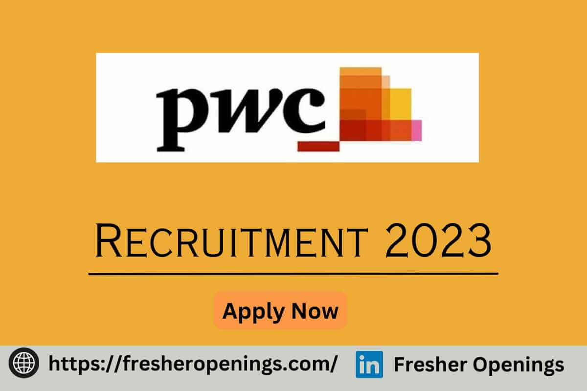 PwC India Career Jobs 2023