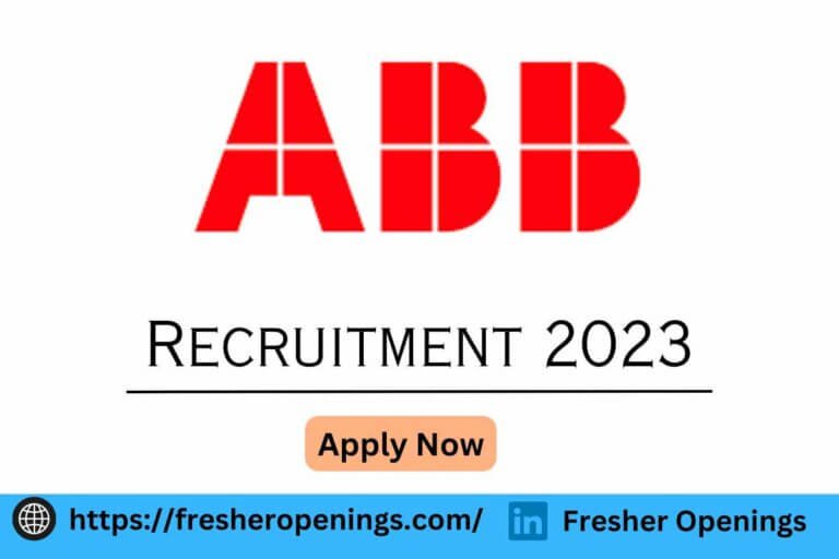 ABB Off Campus Hiring 2023