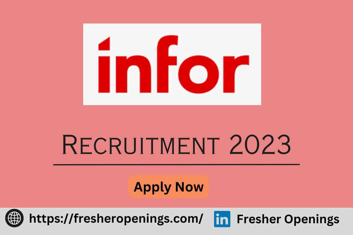 Infor Recruitment 2023