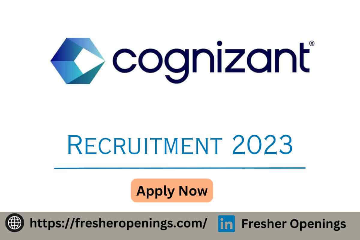 Cognizant Careers Hiring 2023