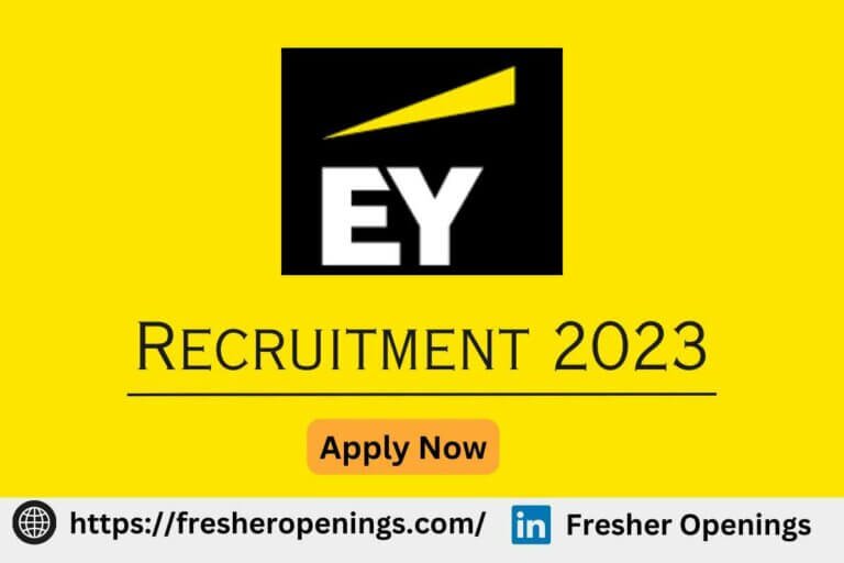 EY Off Campus Hiring 2023