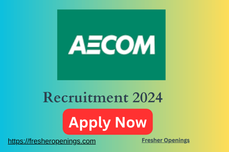 AECOM Freshers Drive 2024