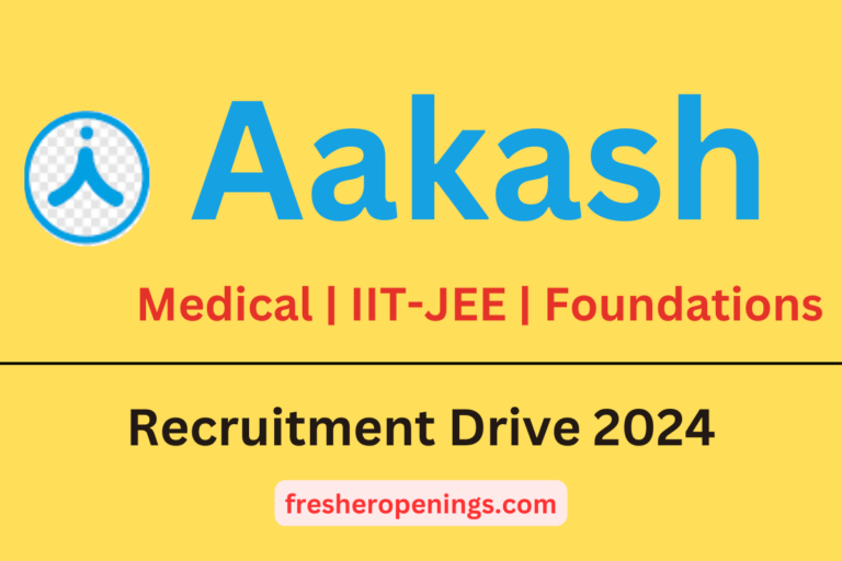 Aakash Education Jobs 2024