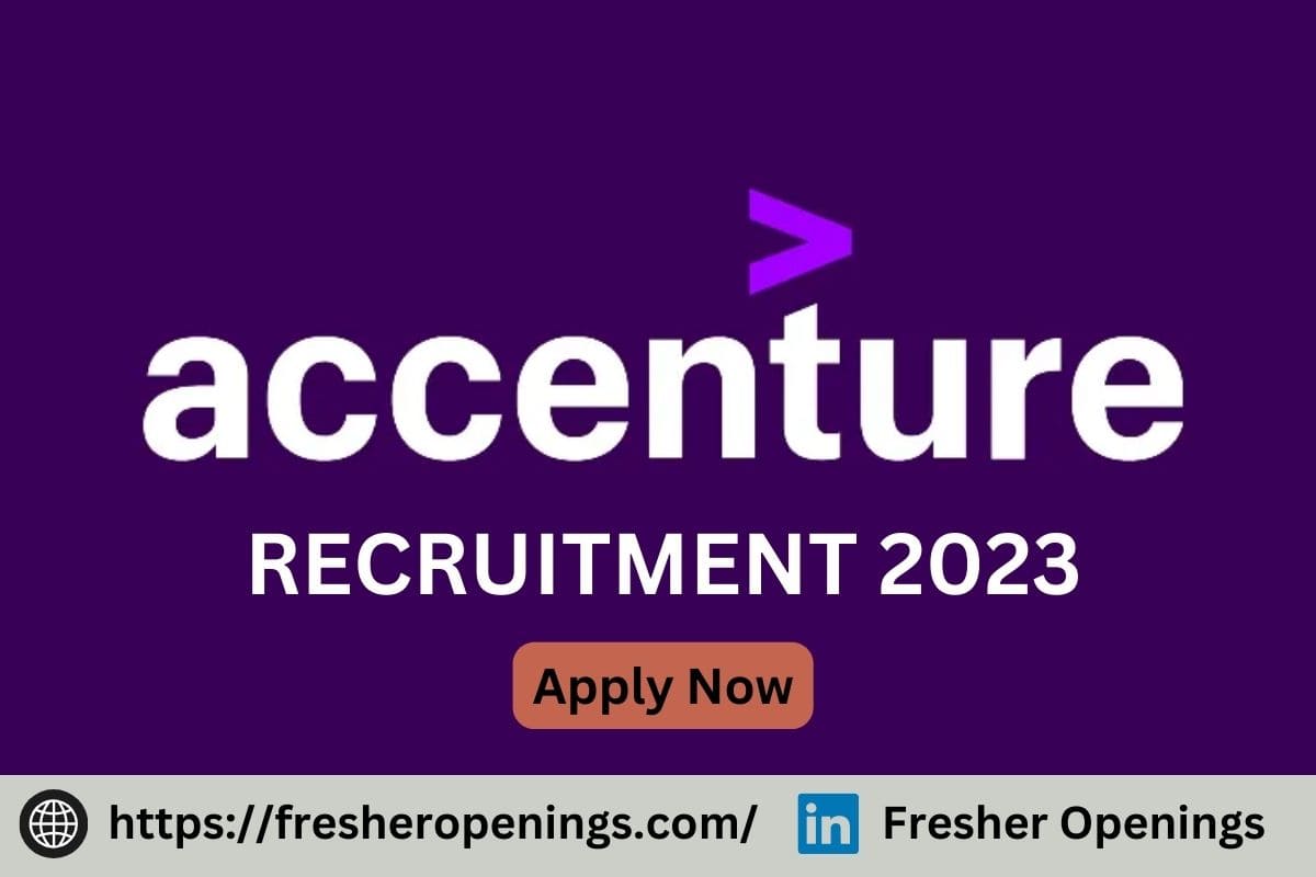 Accenture Fresher Jobs 2023-2024
