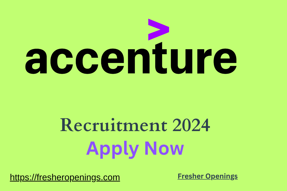 Accenture Careers Off Campus Drive 2024
