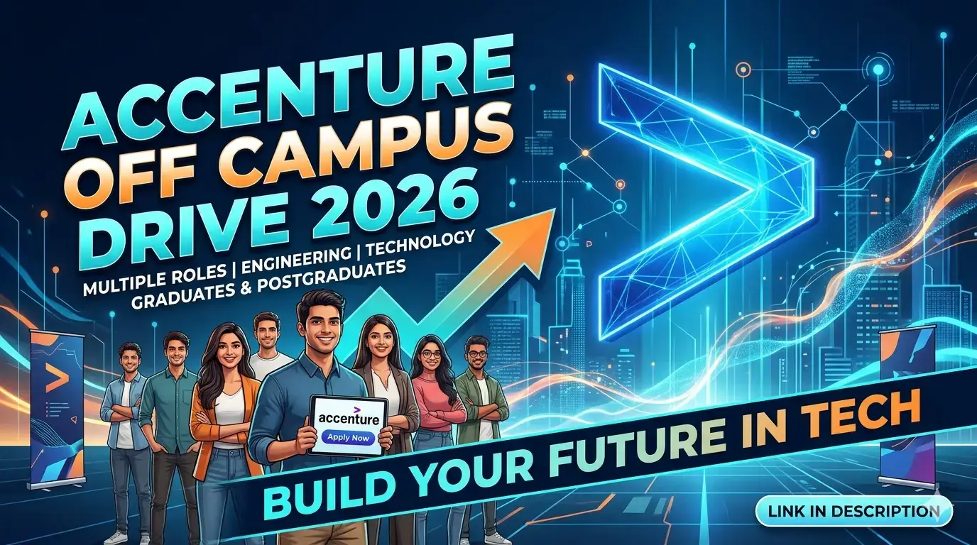 Accenture Off Campus Drive 2026