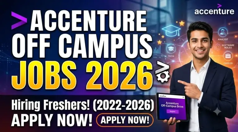 Accenture Off Campus Jobs 2026