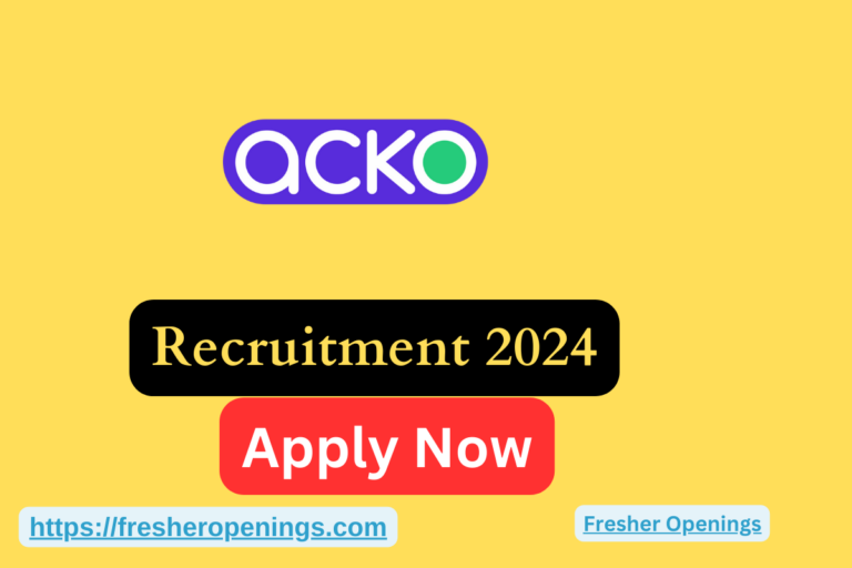 Acko Off Campus Drive 2024