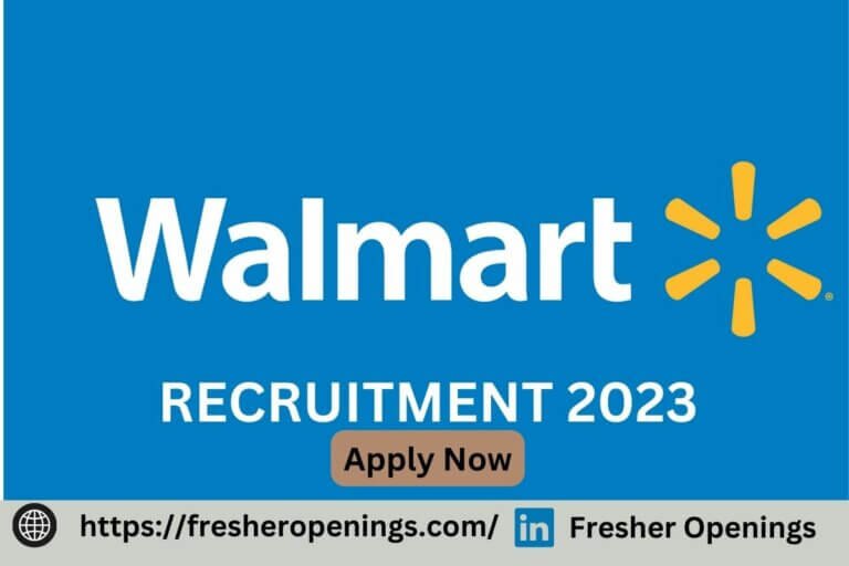 Walmart Off Campus Recruitment