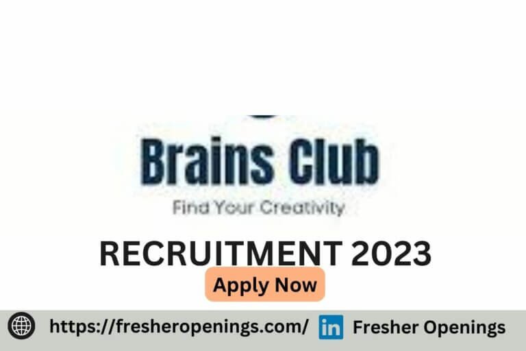 Brains Club Career Jobs 2023