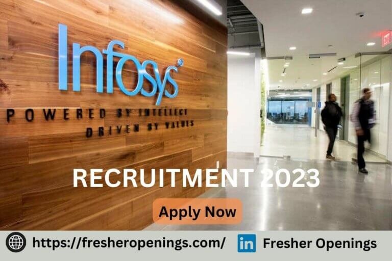 Infosys Hiring Drive 2023