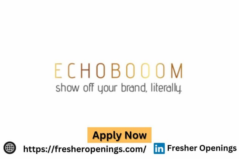 Echobooom Career Jobs 2023