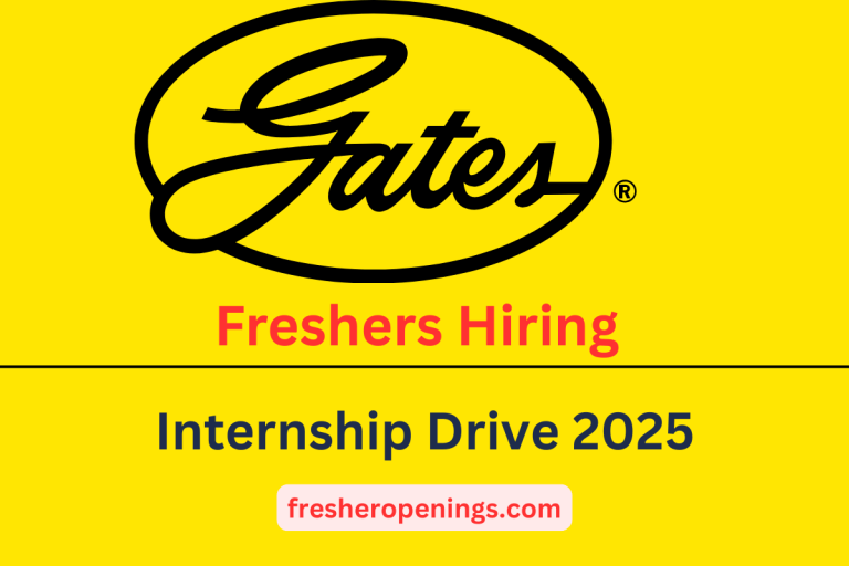Gates Corporation Internship Drive 2025