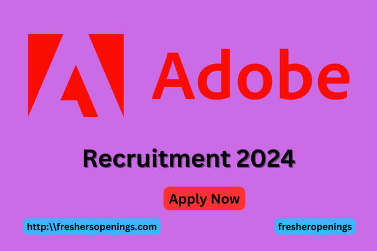 Adobe Job Hiring 2024 Drive