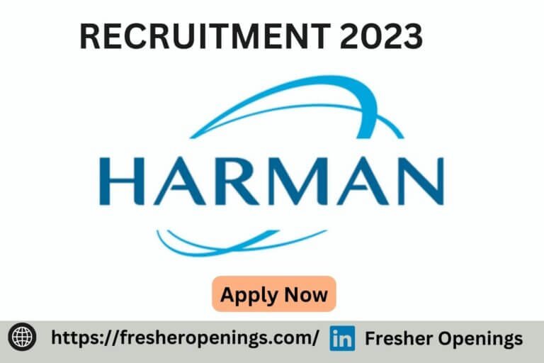 Harman Limited Hiring 2023