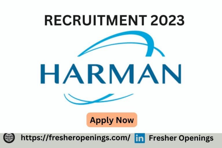 Harman Off Campus Hiring 2023