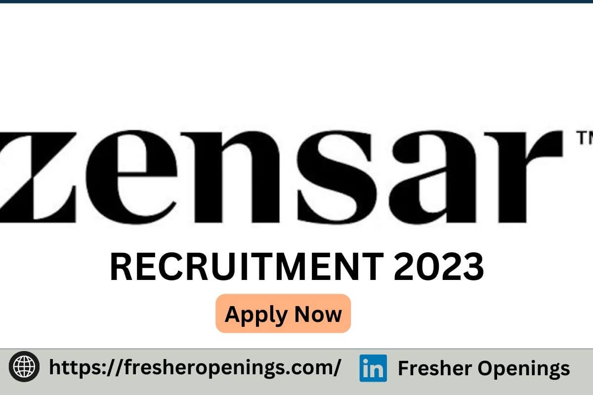 Zensar Recruitment 2023