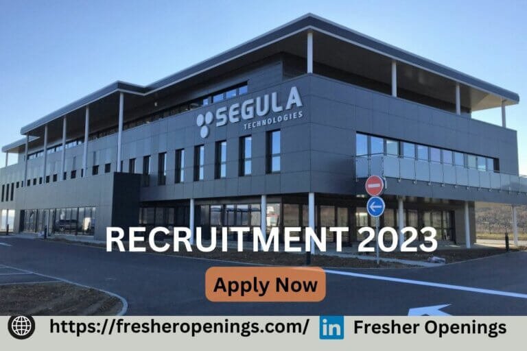 Segula Technologies Walk In Drive 2023