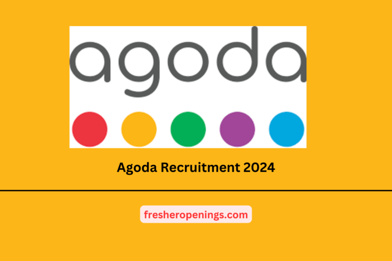 Agoda Recruitment 2024