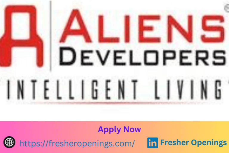 Aliens Group Off Campus Recruitment Drive 2024