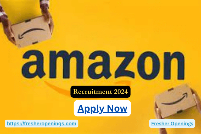 Amazon Freshers Job Placement Drive 2024