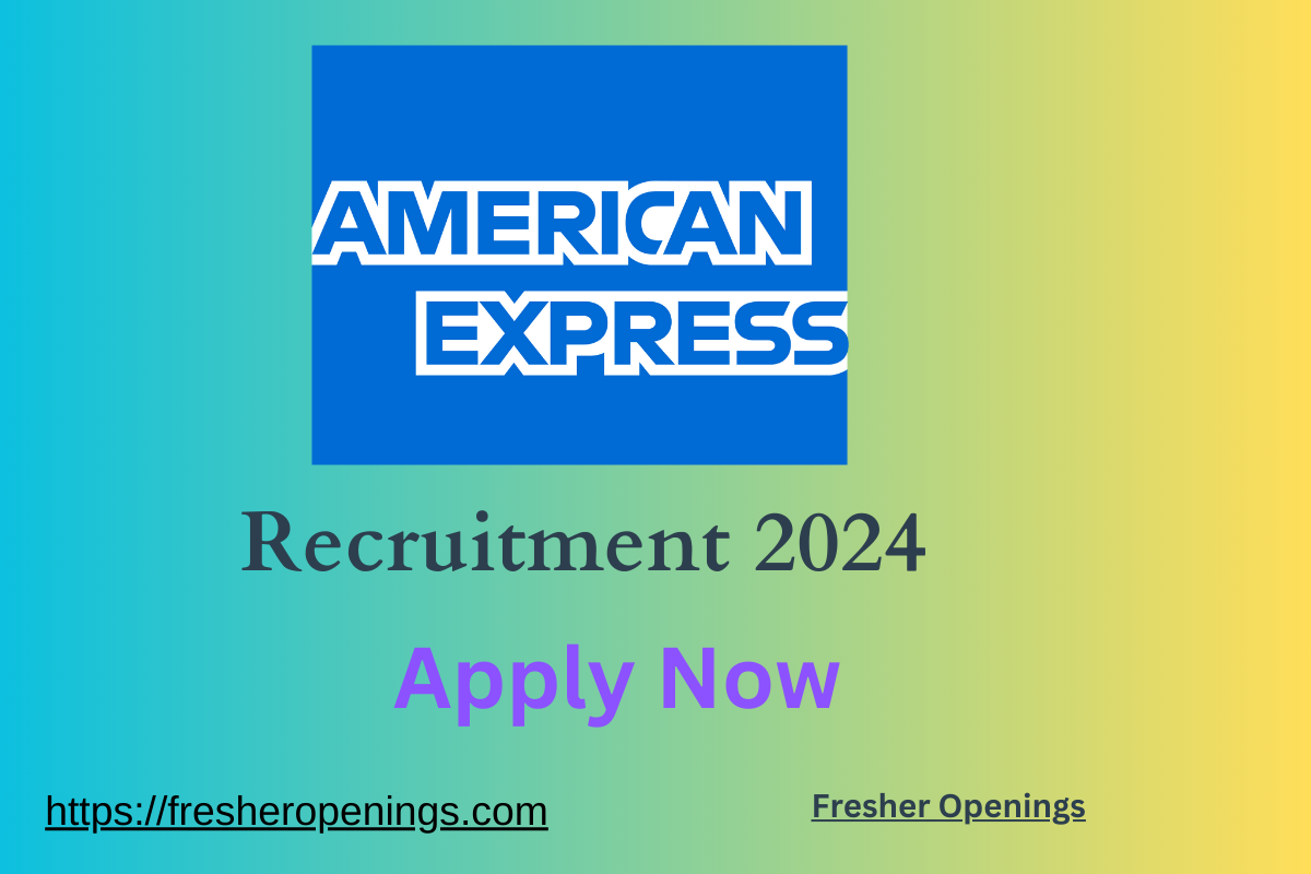 American Express Job Recruitment Drive 2024