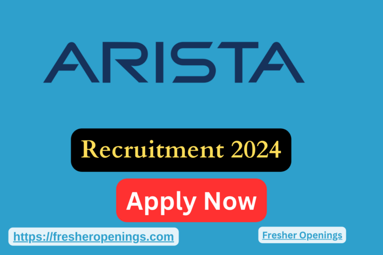 Arista Networks Off Campus Job Drive 2024