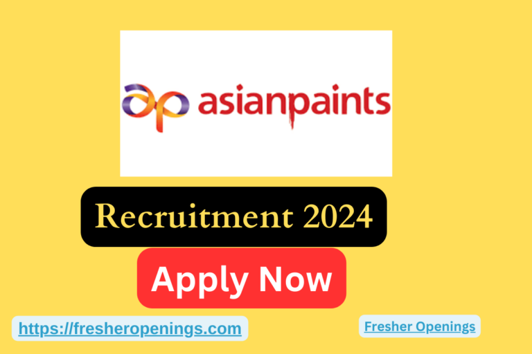 Asian Paint Ltd Off Campus Drive 2024