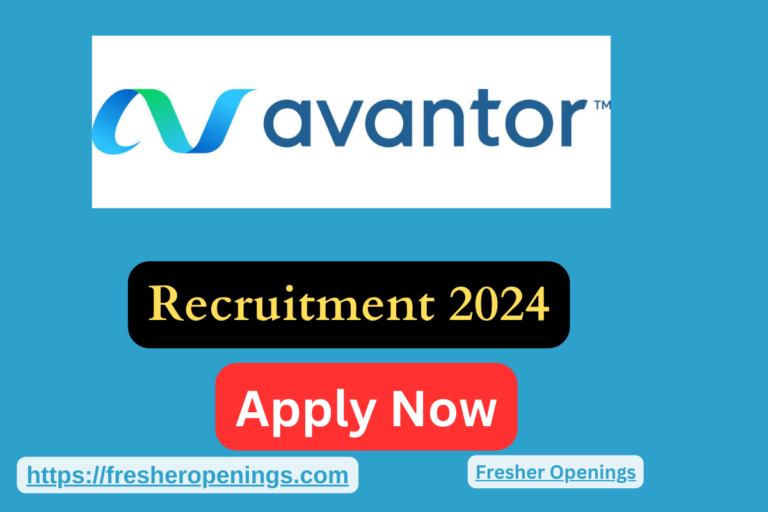 Avantor Off Campus Job Drive 2024