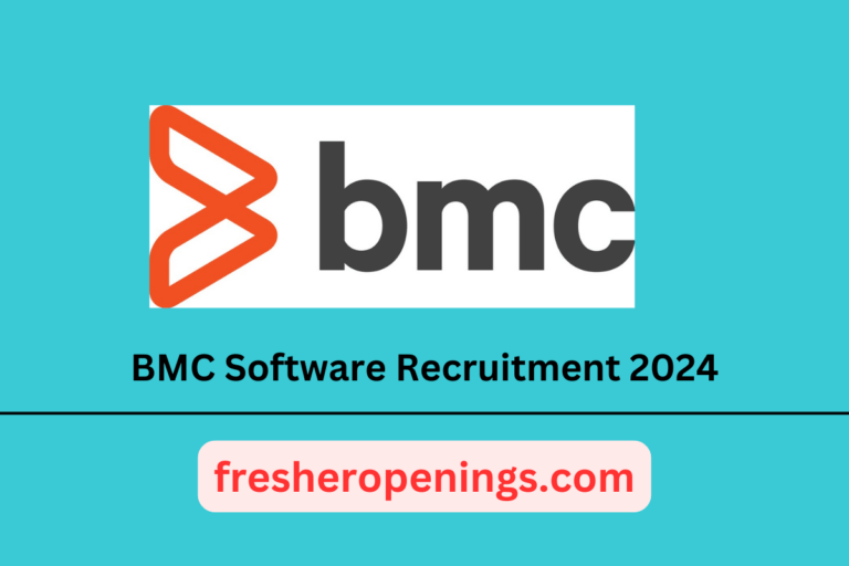 BMC Software Recruitment 2024