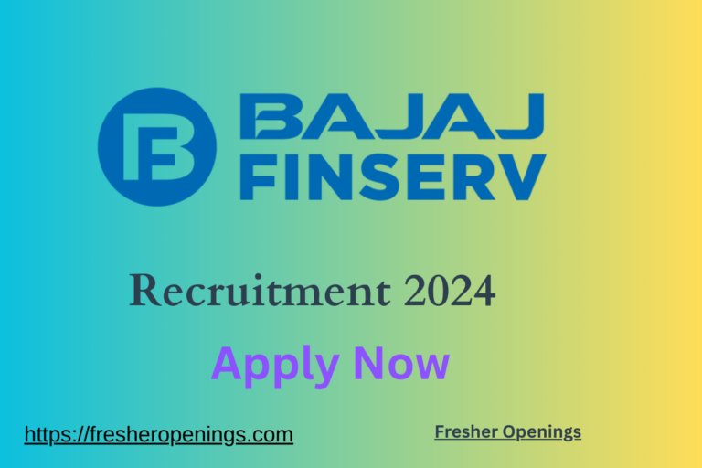 Bajaj Finserv Off Campus Drive 2024