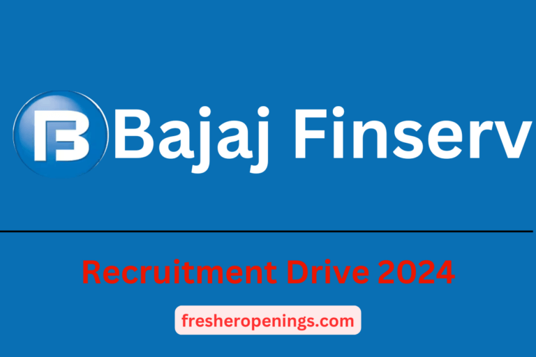 Bajaj Finserv Recruitment 2024