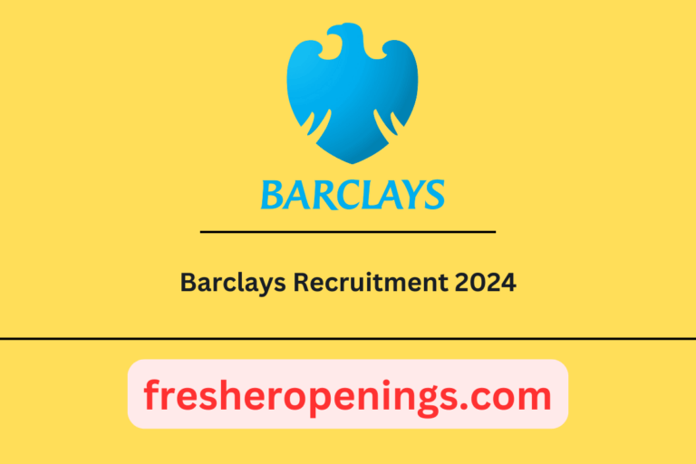 Barclays Recruitment Drive 2024