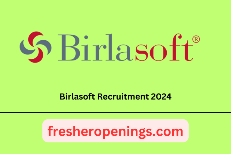 Birlasoft Recruitment Drive 2024