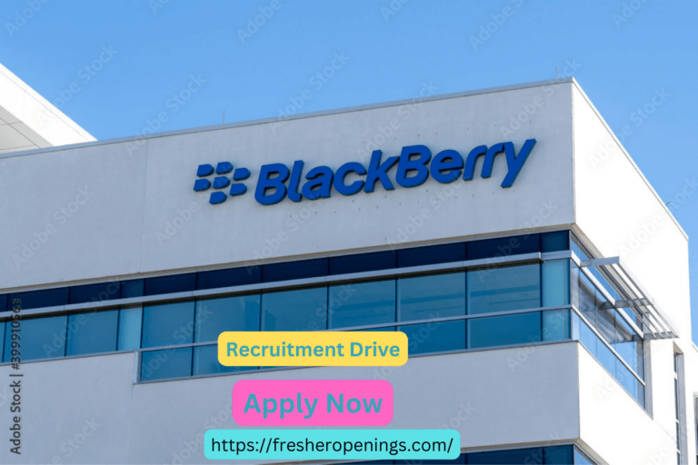 Blackberry Internship Drive 2024