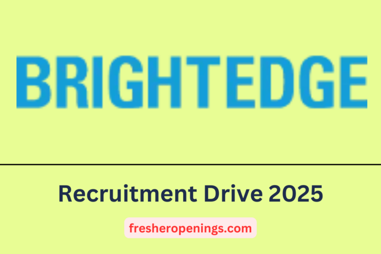 BrightEdge Freshers Jobs 2025