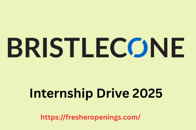 Bristlecone Internship Drive 2025