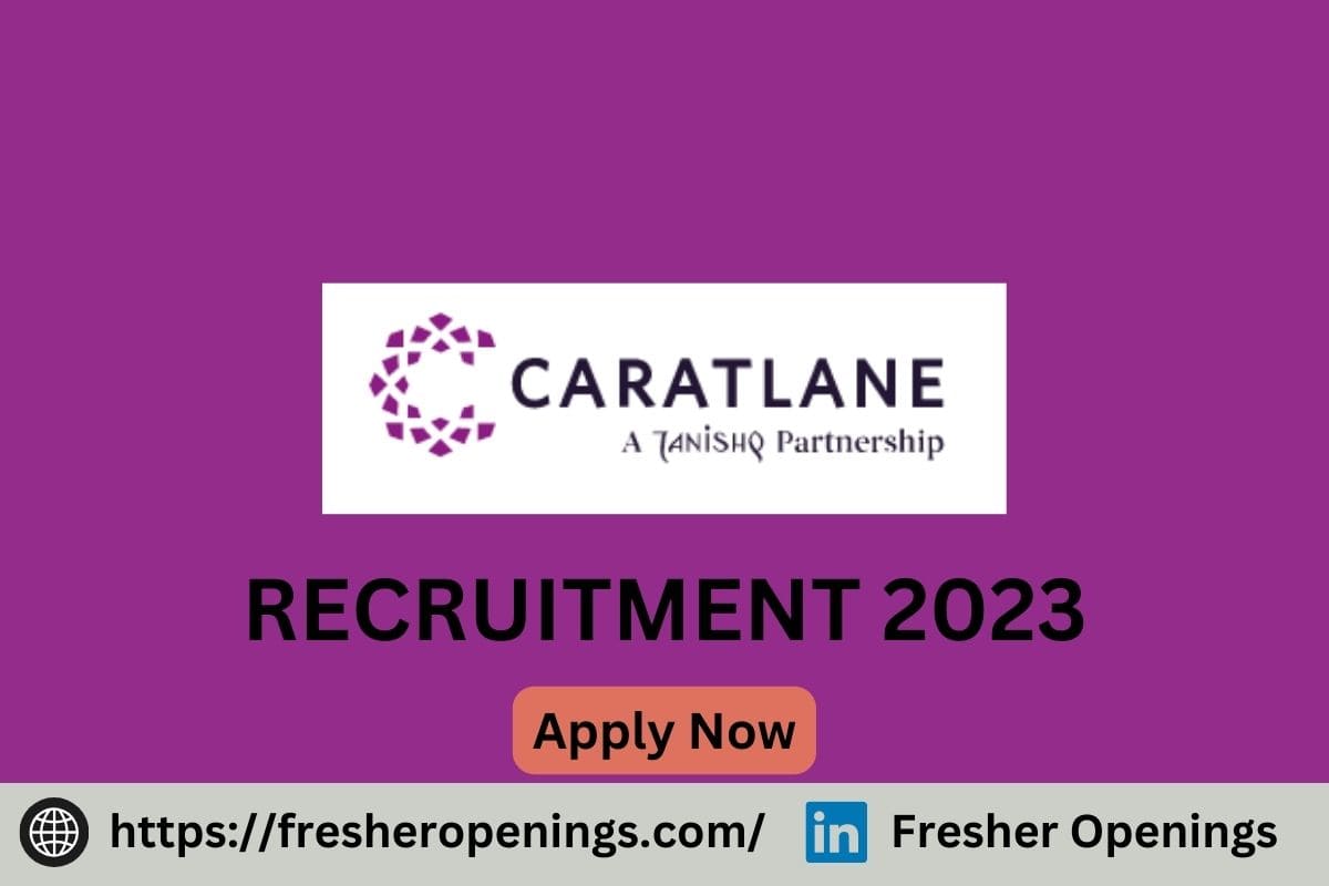 Caratlane Jobs for Freshers 2023-2024