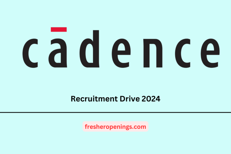 Cadence Design Recruitment 2024
