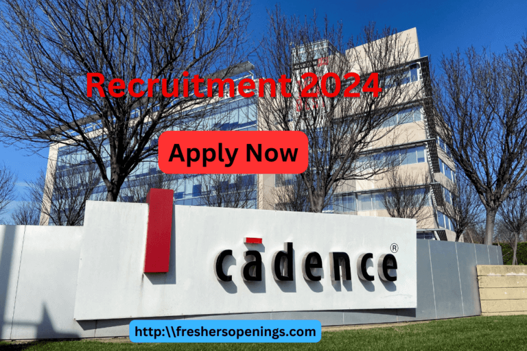 Cadence Design Systems Off Campus Hiring Drive 2024