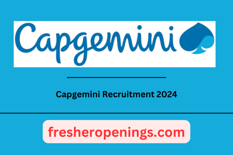 Capgemini Off Campus 2024