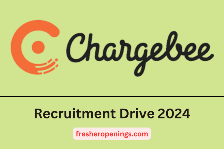 Chargebee Off Campus 2024-2025